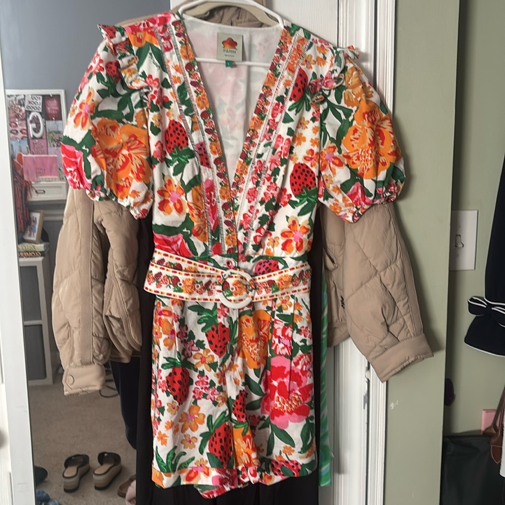 Farm Rio Romper size Large